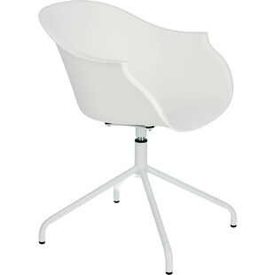 Krzesło biurowe obrotowe Roundy białe marki Intesi