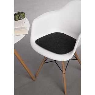 Poduszka dekoracyjna na krzesło Arm Chair ciemno szara marki D2.Design