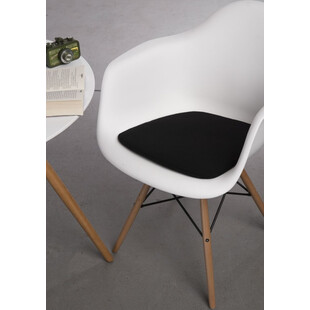 Poduszka dekoracyjna na krzesło Arm Chair czarna marki D2.Design