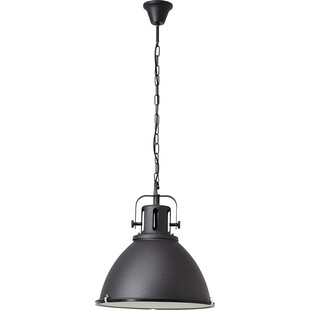 Lampa wisząca industrialna Jesper 47 Czarna marki Brilliant