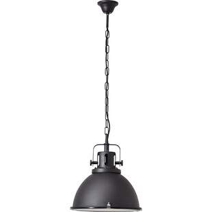Lampa wisząca industrialna Jesper 38 Czarna marki Brilliant