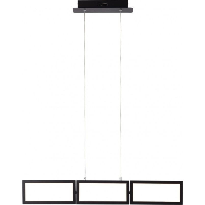 Lampa wisząca nowoczesna Ranut LED 80cm czarna Brilliant