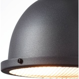 Lampa wisząca industrialna Kiki 48,5cm czarna Brilliant