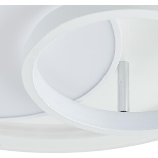 Plafon nowoczesny okrągły Sigune 40cm biały Brilliant