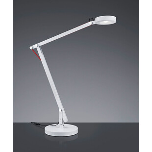 Lampa biurkowa regulowana Amsterdam LED Biała marki Trio