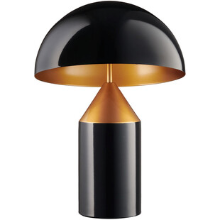 Lampa stołowa designerska Belfugo Black L czarna Step Into Design