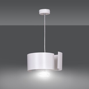 Lampa wisząca metalowa nowoczesna Vixon 30 biała marki Emibig