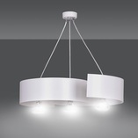 Lampa wisząca potrójna nowoczesna Vixon 60 biała marki Emibig