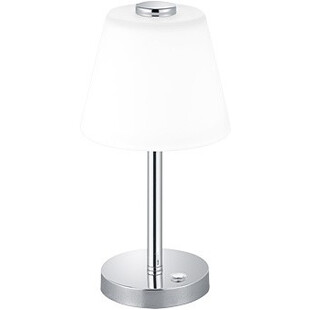 Lampa stołowa nowoczesna Emerald LED Biały/Chrom marki Trio