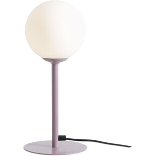 Lampa stołowa szklana kula Pinne Colours 14cm lilac Aldex
