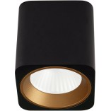 Lampa spot Tub Square LED6cm  czarna MaxLight