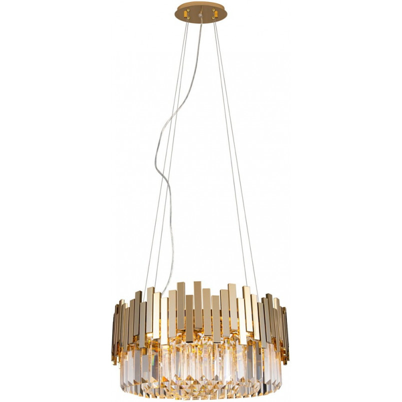 Lampa wisząca kryształowa Trend 45cm złota MaxLight