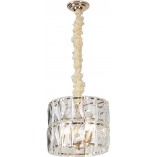 Lampa wisząca kryształowa Pascal 40cm złota MaxLight