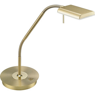 Lampa mosiężna biurkowa Bergamo marki Trio
