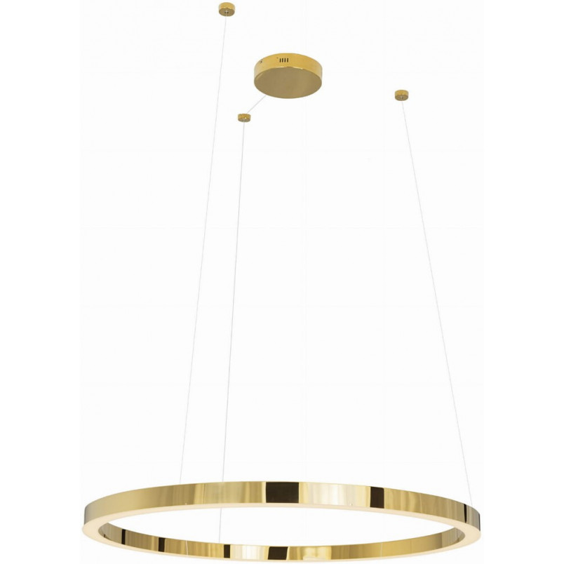 Lampa wisząca glamour ściemniana Luxury LED 110cm złota MaxLight