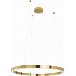Lampa wisząca glamour ściemniana Luxury LED 110cm złota MaxLight