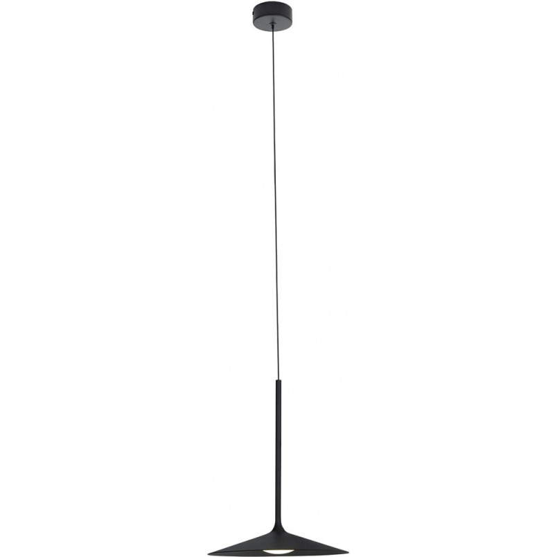 Lampa wisząca minimalistyczna Hana LED 17,5cm czarna MaxLight