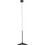 Lampa wisząca minimalistyczna Hana LED 17,5cm czarna MaxLight