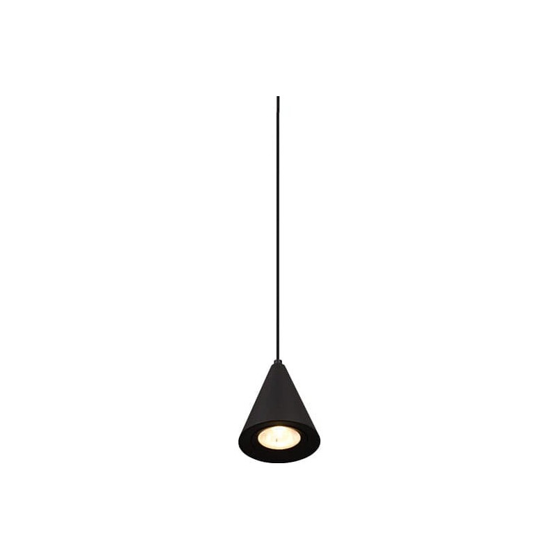 Lampa wisząca minimalistyczna Comet Bell LED 8cm czarna MaxLight