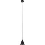 Lampa wisząca minimalistyczna Comet Bell LED 8cm czarna MaxLight