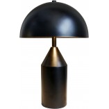 Lampa stołowa "grzybek" Aruba czarna Auhilon