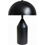 Lampa stołowa "grzybek" Aruba czarna Auhilon