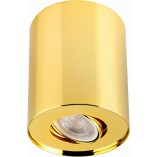 Lampa natynkowa spot Pilaros 10cm H12cm złota Auhilon