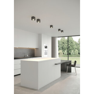 Plafon kwadratowy Ethan 10,5cm czarny mat Nordlux