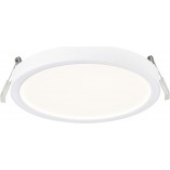 Lampa podtynkowa łazienkowa Sóller LED 23,4cm biała Nordlux