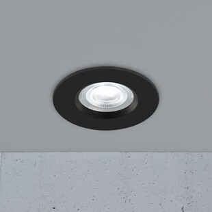 Lampa spot łazienkowa Don Smart LED RGB 8,5cm czarna Nordlux