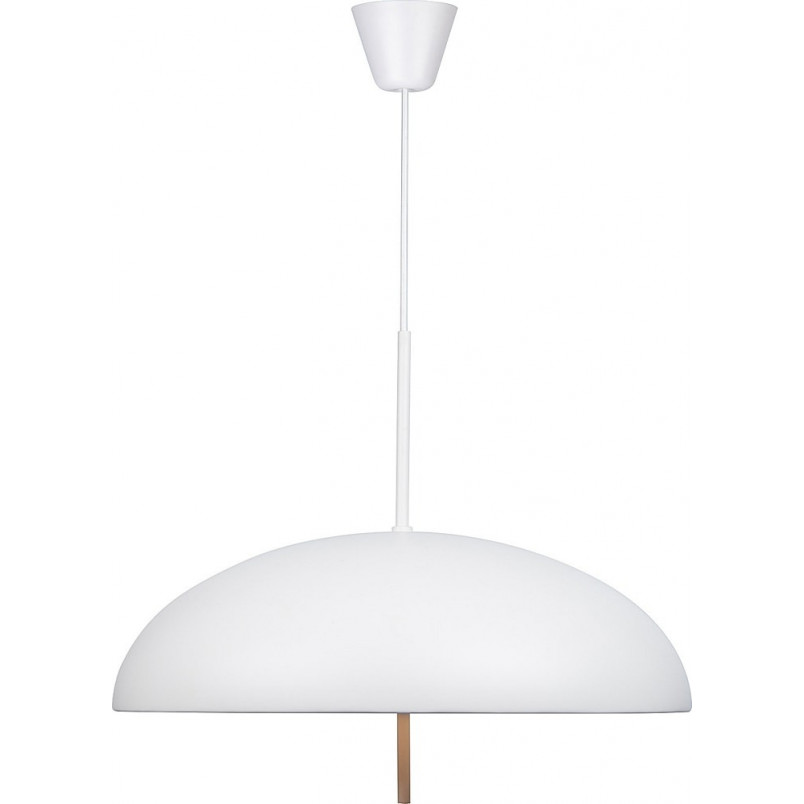 Lampa wisząca skandynawska Versale 49,5cm biała DFTP