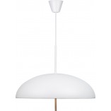 Lampa wisząca skandynawska Versale 49,5cm biała DFTP