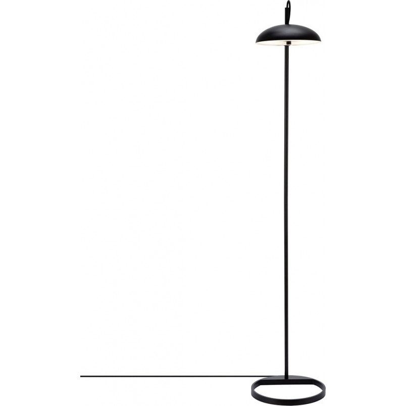 Lampa podłogowa skandynawska Versale czarna DFTP