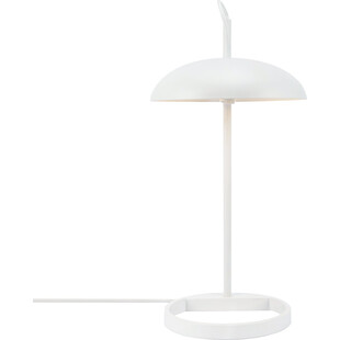 Lampa stołowa skandynawska Versale biała DFTP
