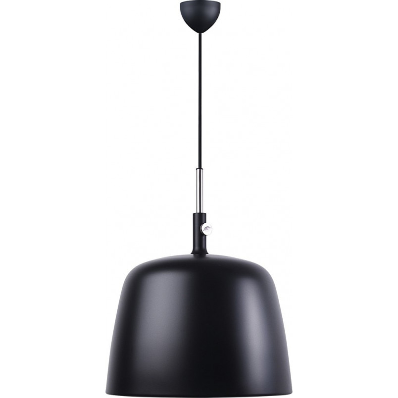 Lampa wisząca loft Norbi 30cm czarna DFTP