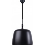 Lampa wisząca loft Norbi 30cm czarna DFTP