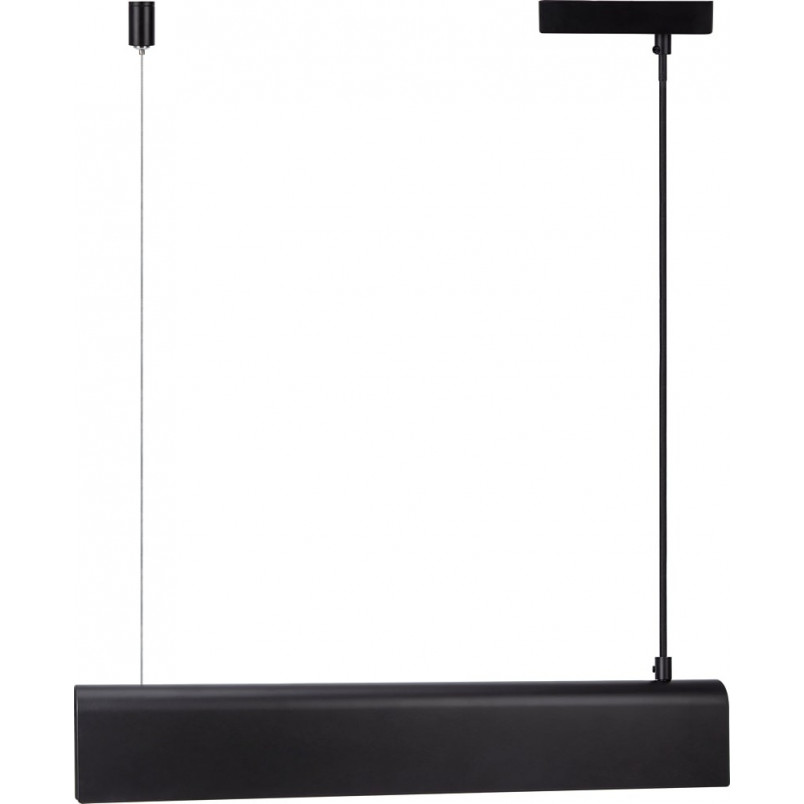 Lampa wisząca minimalistyczna Beau 50cm czarna DFTP