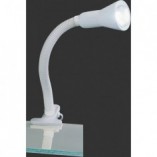 Lampa biurkowa z klipsem Flexo Biała marki Trio
