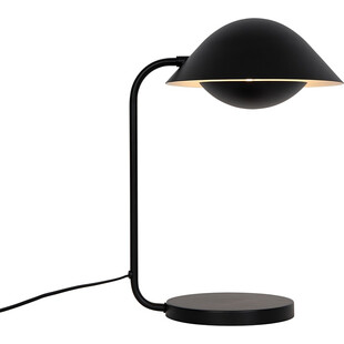 Lampa stołowa nowoczesna Freya czarna Nordlux