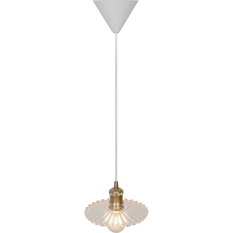 Lampa wisząca szklana retro Torina 20cm przezroczysta Nordlux