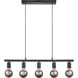 Lampa wiszące żarówki Paco V 80cm czarna Nordlux
