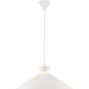 Lampa wisząca skandynawska Dial 45cm biała Nordlux