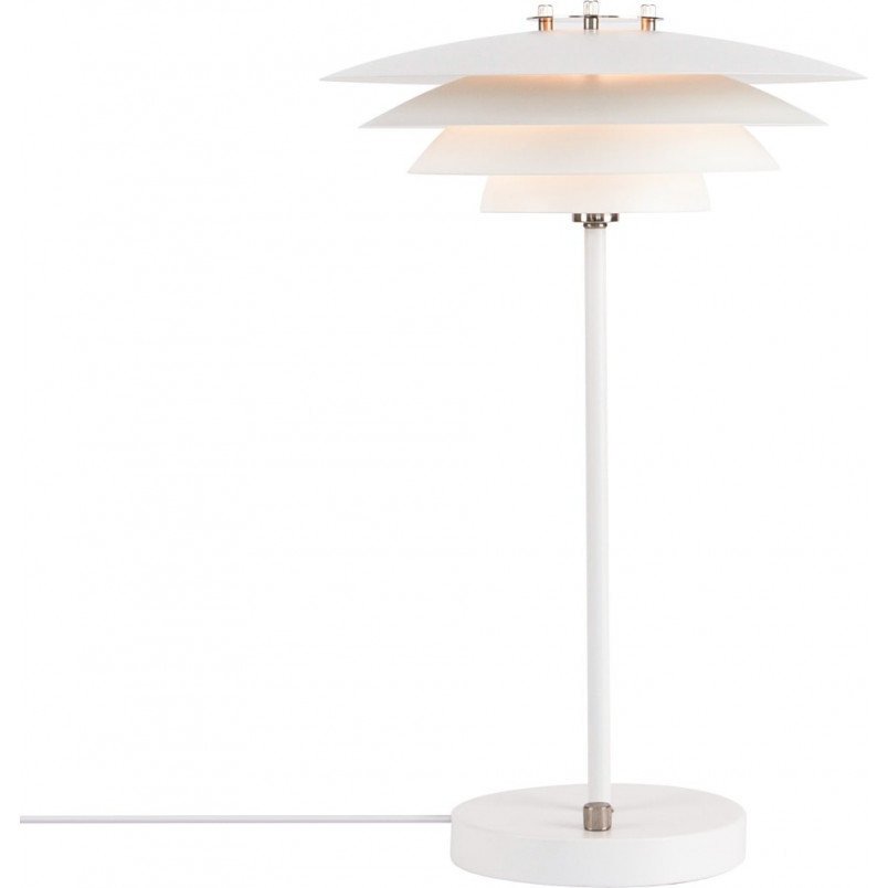 Lampa stołowa designerska Bretagne biała Nordlux