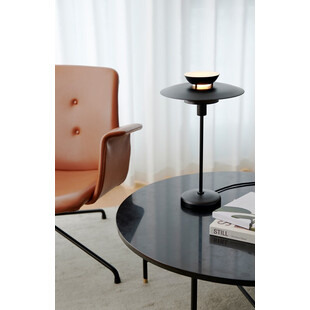 Lampa stołowa designerska Carmen czarna Nordlux