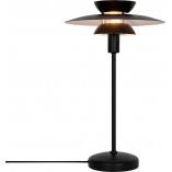 Lampa stołowa designerska Carmen czarna Nordlux