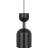 Lampa wisząca designerska Supuru 11cm czarna Ummo