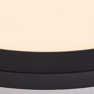 Plafon minimalistyczny Tuco LED 25cm 3000K czarny Brilliant