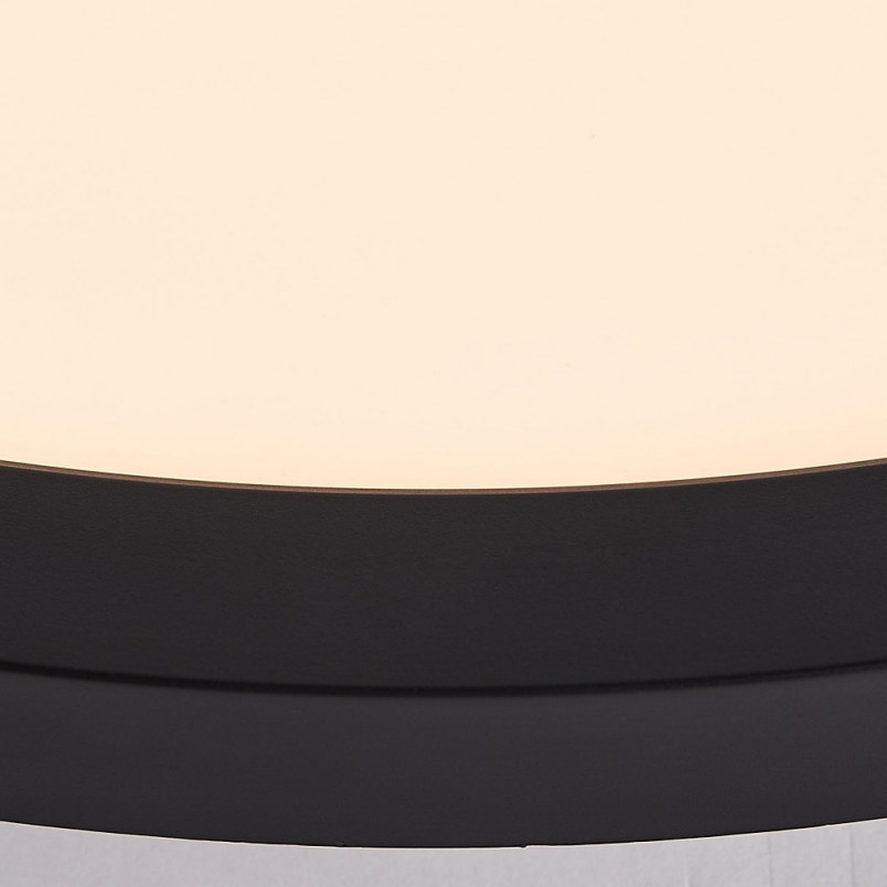 Plafon minimalistyczny Tuco LED 25cm 3000K czarny Brilliant