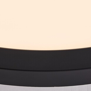 Plafon minimalistyczny Tuco LED 30cm czarny Brilliant