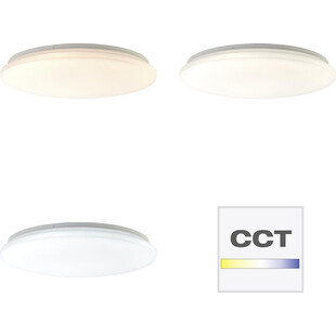 Plafon okrągły Farica LED 50cm biały Brilliant